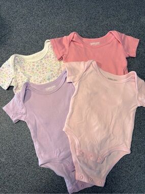 Kirkland Signature Baby Bodysuits - Pink, Light Pink, Lavender, Floral